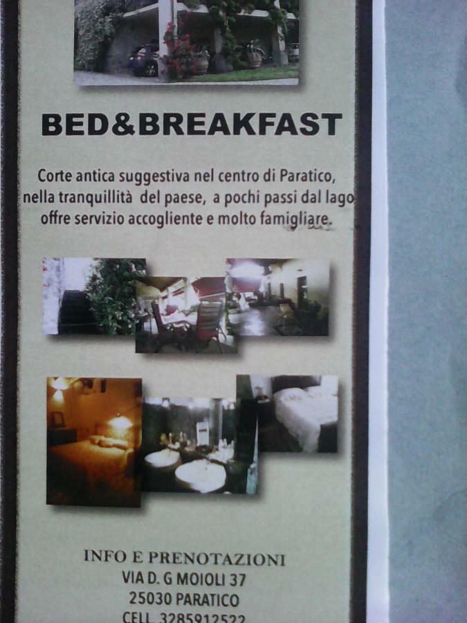 Bed and Breakfast Ca Bobe Паратико Экстерьер фото